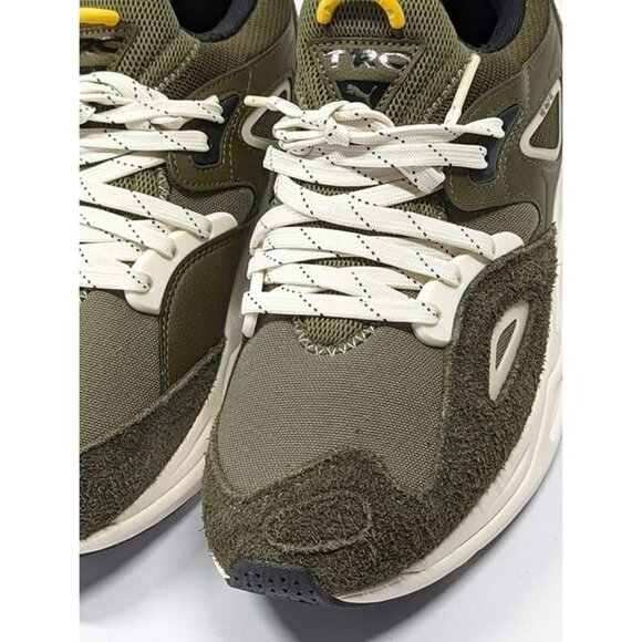 Puma Men's TRC Blaze Safari Low Top Sneakers Olive Suede Size 9.5 US (MSRP $160) - Picture 5 of 10
